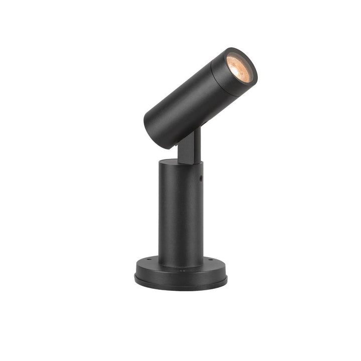S-tube pullert 32 cm IP65-Utebelysning pullert-Slv-Svart-slv-1007651-Lightup.no