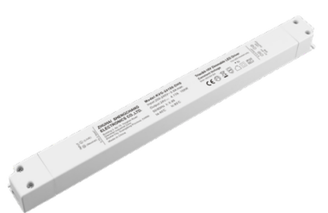 SC Power LED trafo 60W 24V DC Slim - 4 in 1 dimmable (MicroLine)-Microline-NorDesign-Hvit-291060124v2-Lightup.no