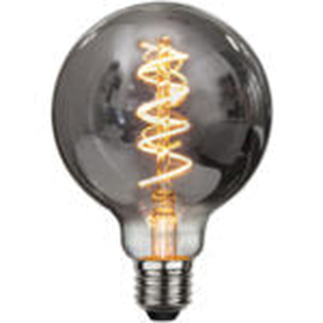 SPIRAL FILAMENT GLOBE 95 SMOKE E27 4W 90LM DIMB-Dekorpære E27-Ms - belysning-801552-Lightup.no