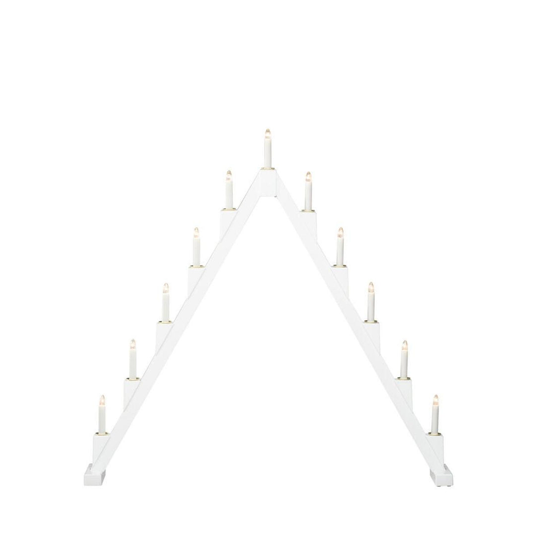 Sammenleggbar adventsstake 11 lys-Julebelysning adventsstake-Konstsmide-Svart-3592-710-Lightup.no