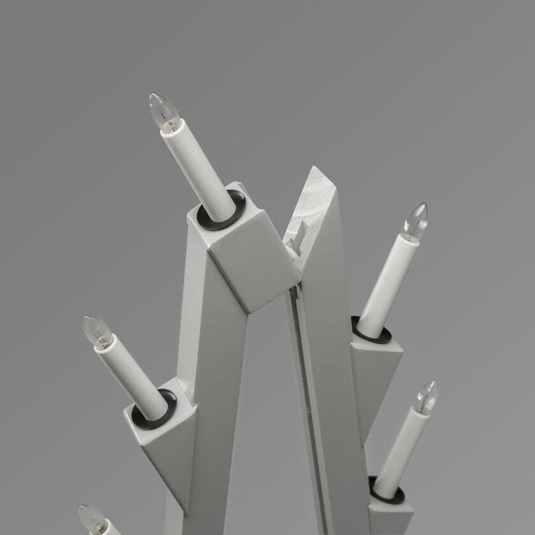Sammenleggbar adventsstake 11 lys-Julebelysning adventsstake-Konstsmide-Svart-3592-710-Lightup.no