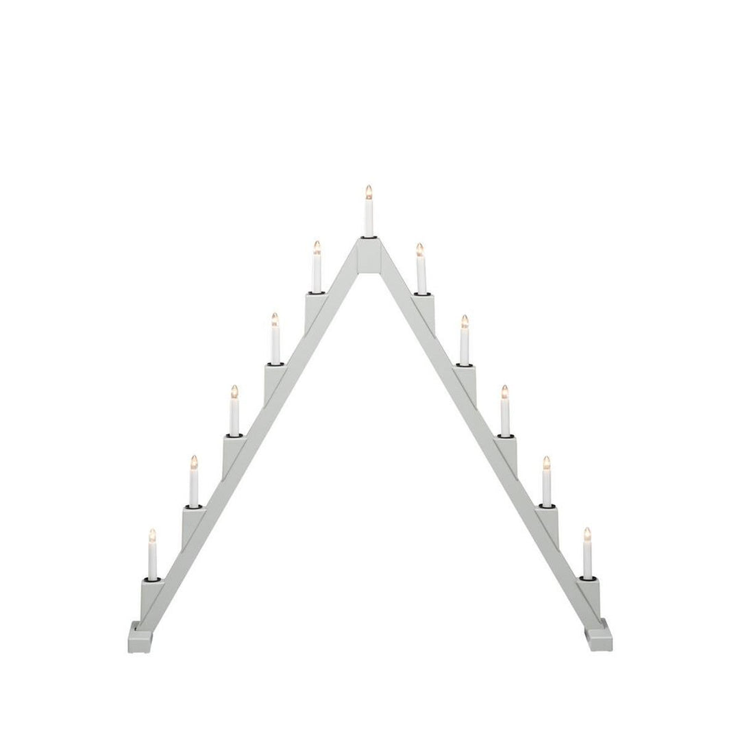 Sammenleggbar adventsstake 11 lys-Julebelysning adventsstake-Konstsmide-Svart-3592-710-Lightup.no