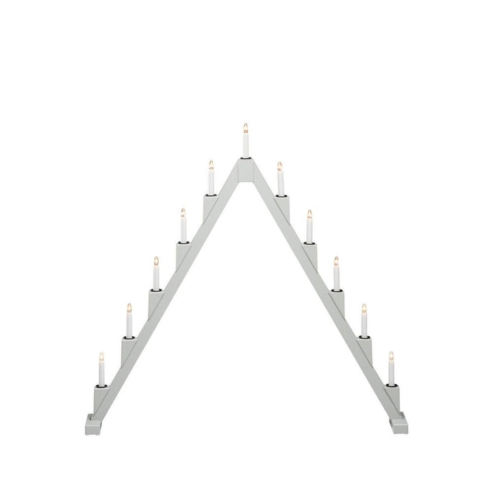 Sammenleggbar adventsstake 11 lys-Julebelysning adventsstake-Konstsmide-Svart-3592-710-Lightup.no