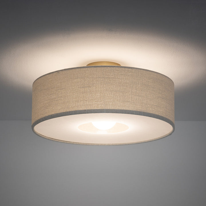 Santana taklampe 50 cm-Taklamper-Nowodvorski-Krem / Gullfarget-N-11651-Lightup.no