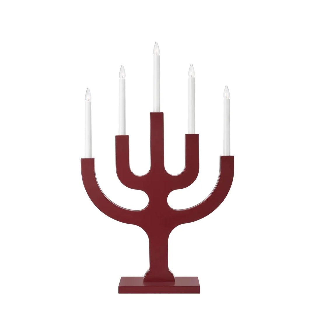 Sapin adventsstake 5-lys-Julebelysning adventsstake-Marksløjd-Brun-Mrk-706624-Lightup.no