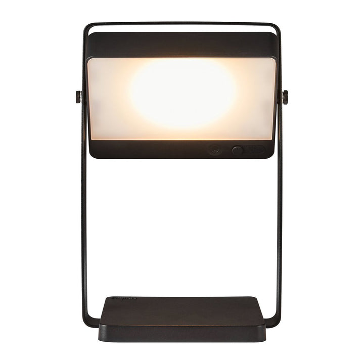 Saulio To-Go bordlampe utendørsbruk Solcelle oppladbar 3W IP44-Bordlamper-Nordlux-Svart-2418035003-Lightup.no