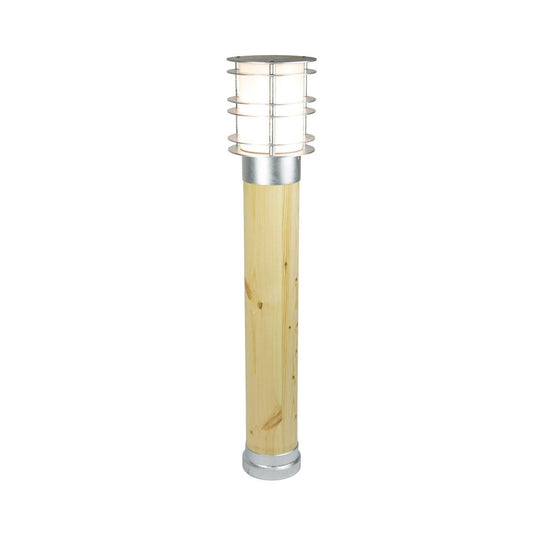 Scandinavian Wood Stockholm 1423 - GALVANISERT, IMPREGNERT-Utebelysning pullert-Norlys-3120046-Lightup.no