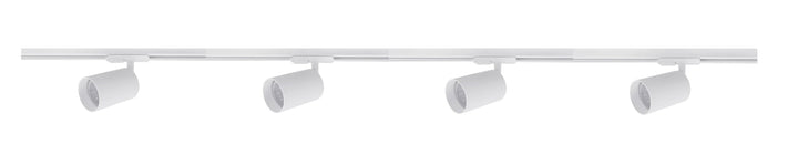 Secco spotskinne 4 spotter 2 meter - Pure white-Spotskinner 230V-NorDesign-137570406-Lightup.no