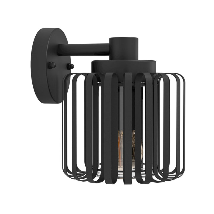 Selinus vegglampe utendørs IP65 - Svart-Utebelysning vegg klassisk-Eglo-Svart-900672-Lightup.no