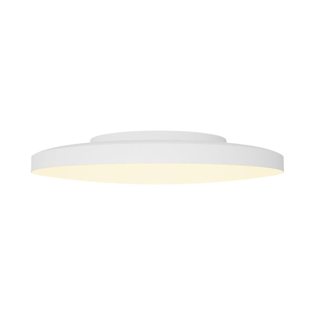 Serenova taklampe 28 cm 10/15W 3000/4000/5700 Kelvin IP65 - Dimbar-Taklamper-Nordlux-Hvit-2610056001-Lightup.no