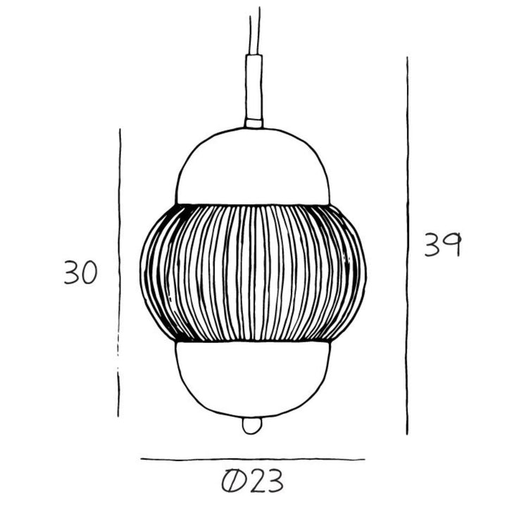 Shahin taklampe small-Takpendler-Design by Us-Messing / Opal-Des__29001-Lightup.no