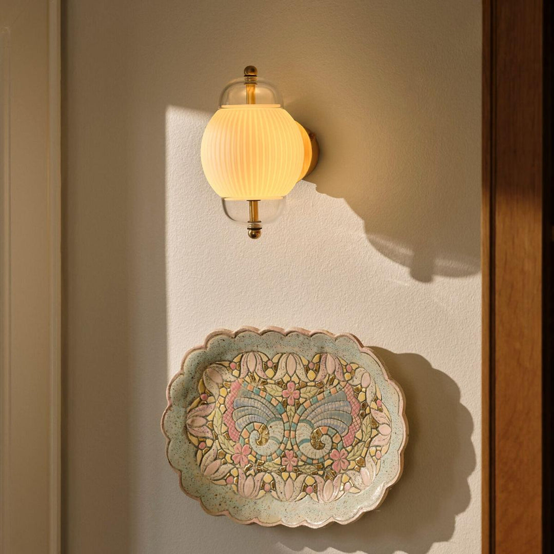 Shahin vegglampe-Vegglamper-Design by Us-Messing / Opal-Des__29004-Lightup.no