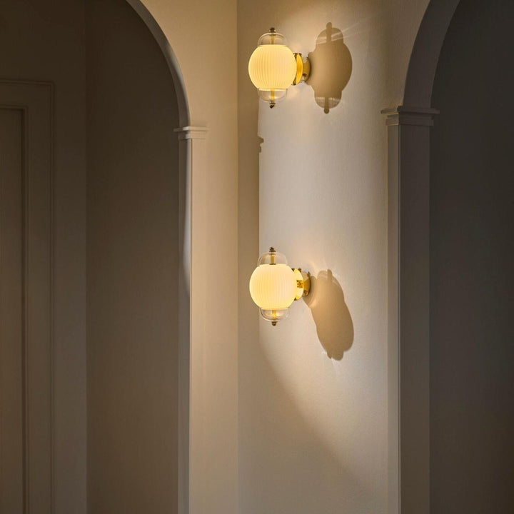 Shahin vegglampe-Vegglamper-Design by Us-Messing / Opal-Des__29004-Lightup.no