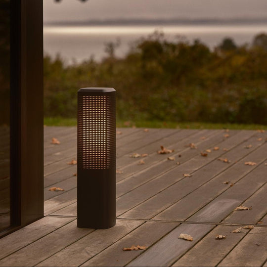 Sidara 45 cm pullert seaside IP44-Utebelysning pullert-Nordlux-Svart-2618448203-Lightup.no