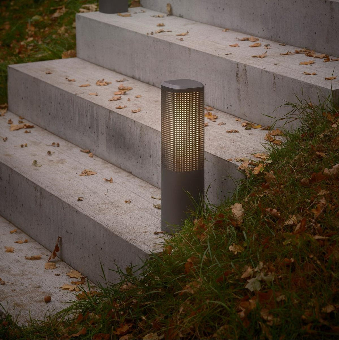 Sidara 45 cm pullert seaside IP44-Utebelysning pullert-Nordlux-Antrasitt-2618448250-Lightup.no