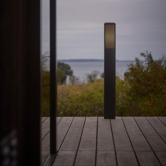 Sidara 95 cm pullert seaside IP44-Utebelysning pullert-Nordlux-Svart-2618468203-Lightup.no