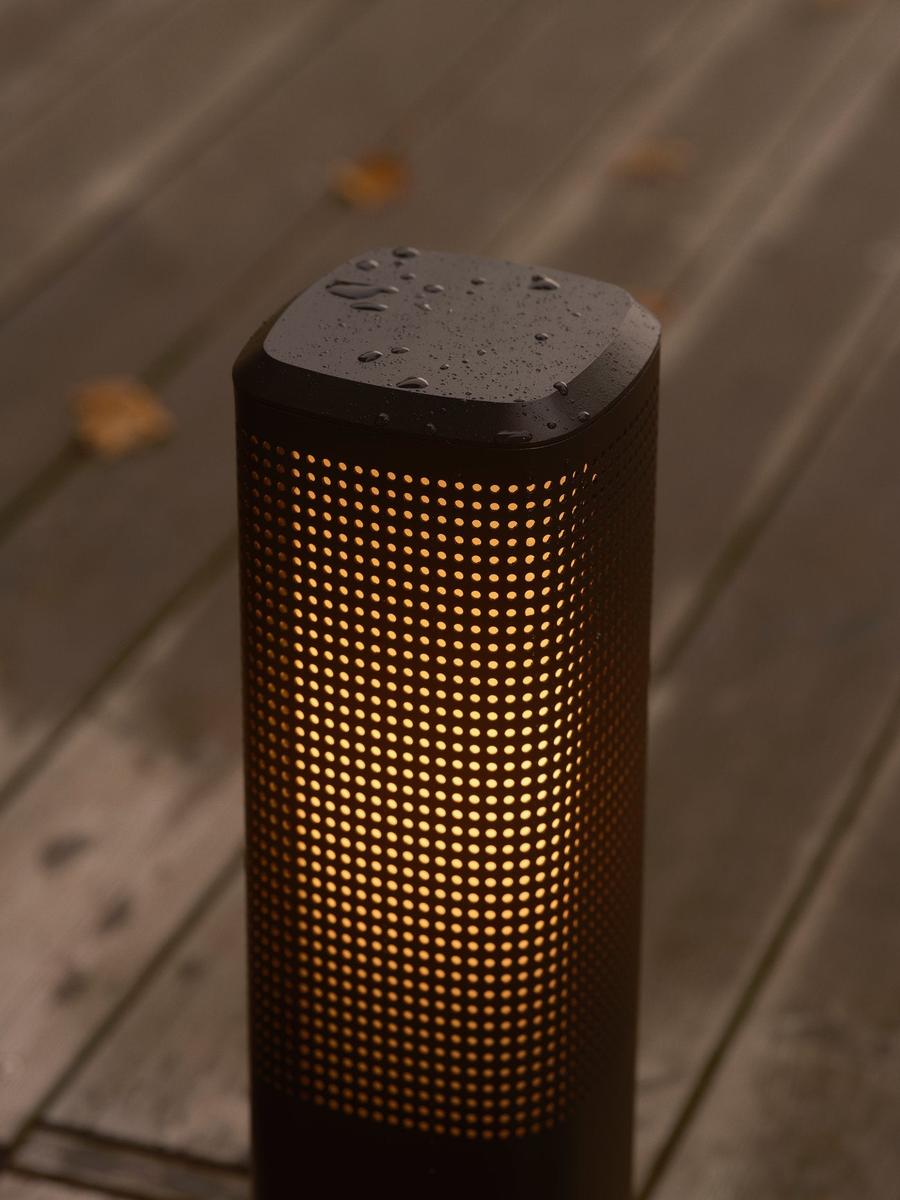 Sidara 95 cm pullert seaside IP44-Utebelysning pullert-Nordlux-Svart-2618468203-Lightup.no