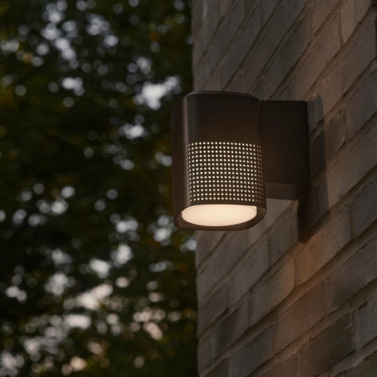 Sidara vegglampe utendørs ned lys seaside IP54-Utebelysning vegg opp og ned-Nordlux-Svart-2618421203-Lightup.no