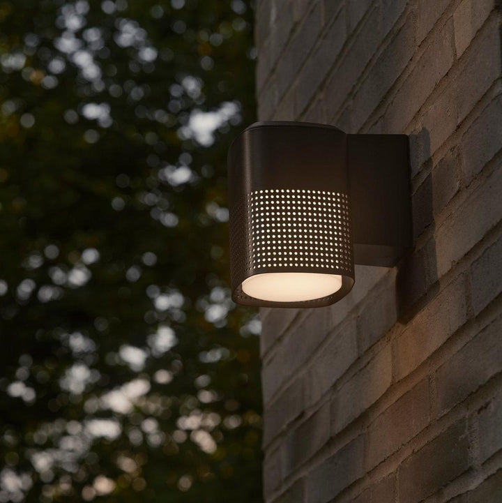 Sidara vegglampe utendørs ned lys seaside IP54-Utebelysning vegg opp og ned-Nordlux-Svart-2618421203-Lightup.no