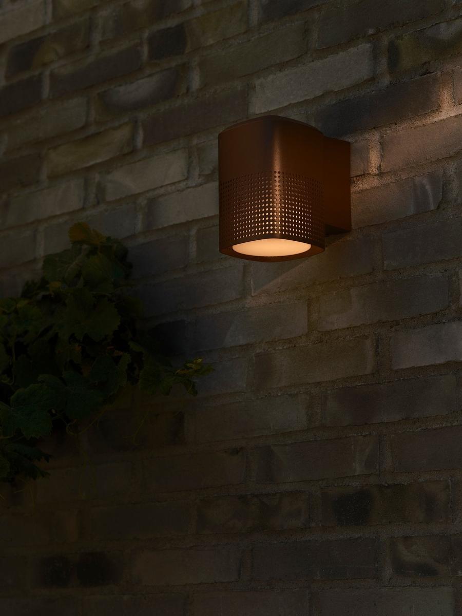 Sidara vegglampe utendørs ned lys seaside IP54-Utebelysning vegg opp og ned-Nordlux-Svart-2618421203-Lightup.no