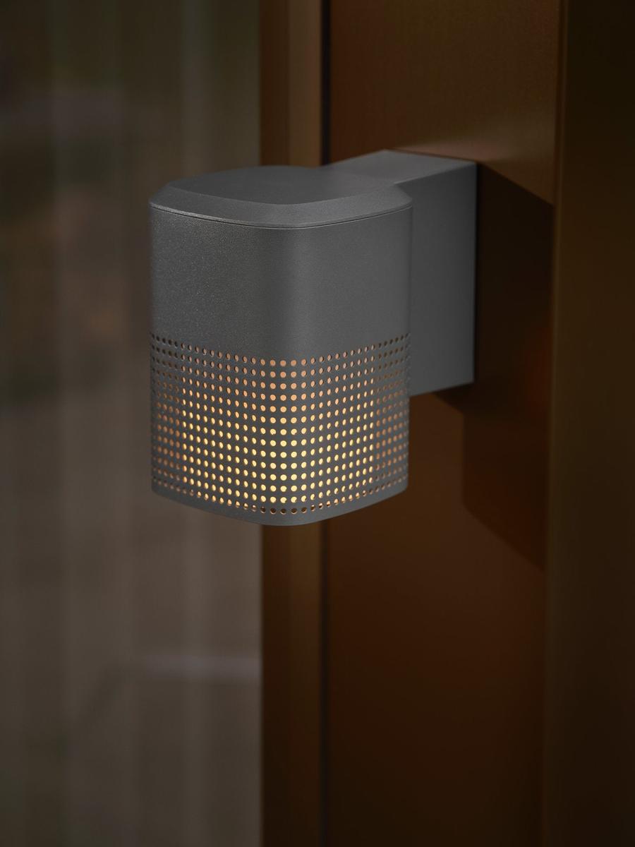 Sidara vegglampe utendørs ned lys seaside IP54-Utebelysning vegg opp og ned-Nordlux-Svart-2618421203-Lightup.no