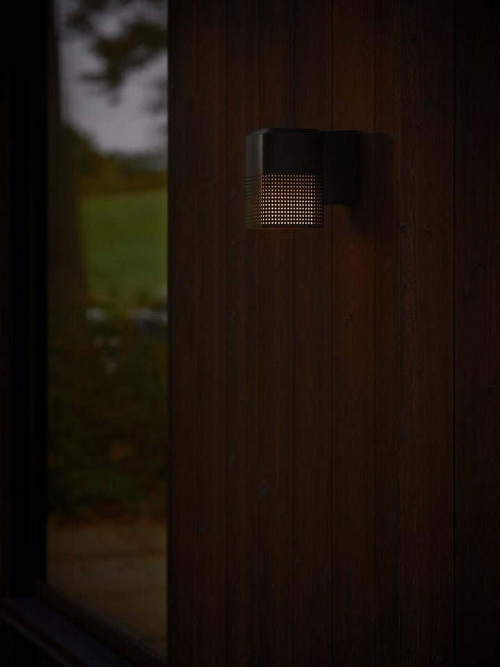 Sidara vegglampe utendørs ned lys seaside IP54-Utebelysning vegg opp og ned-Nordlux-Svart-2618421203-Lightup.no