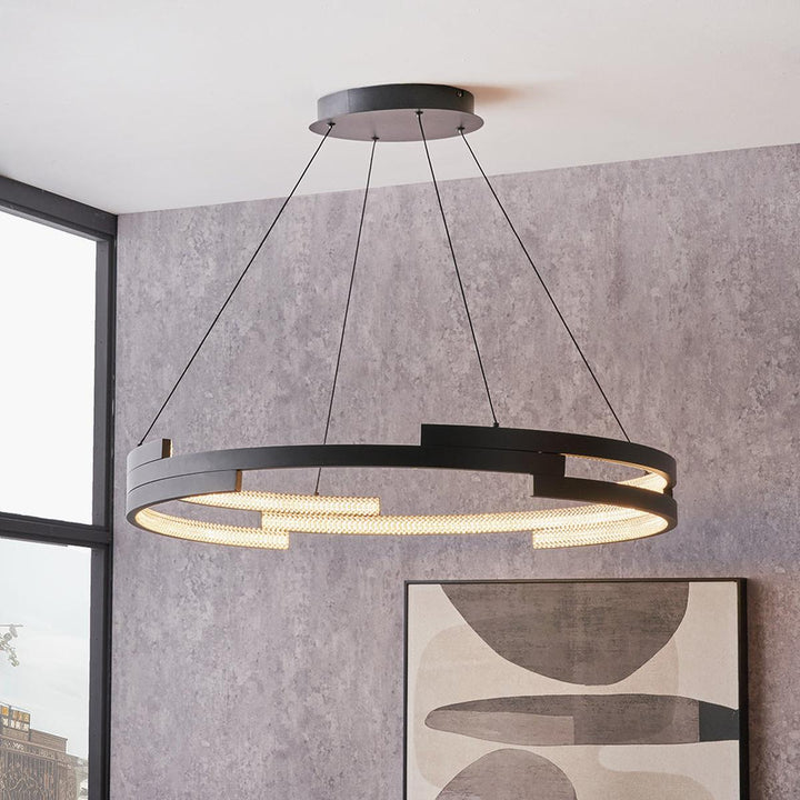 Sienna takpendel 85 cm 80W-Takpendler-Pacific Lifestyle-Svart-35-420-Lightup.no