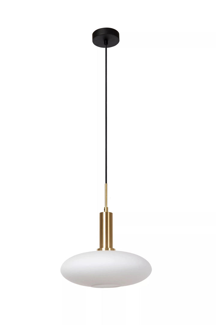 Singala takpendel 30 cm - Svart/Opal/Messingfarget-Takpendler-Lucide-LC25413/01/02-Lightup.no