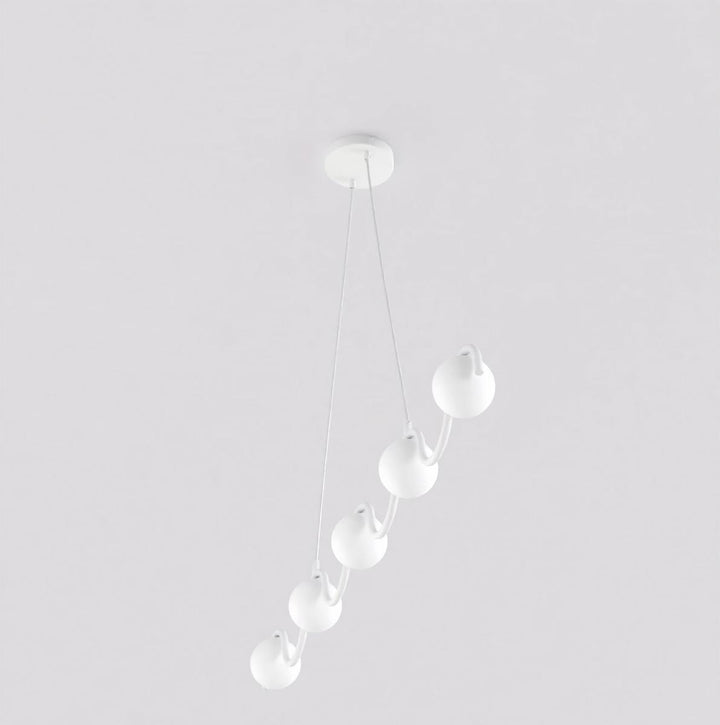 Sinus takpendel 5-lys-Takpendler-Emibig-Svart-1582/5-Lightup.no