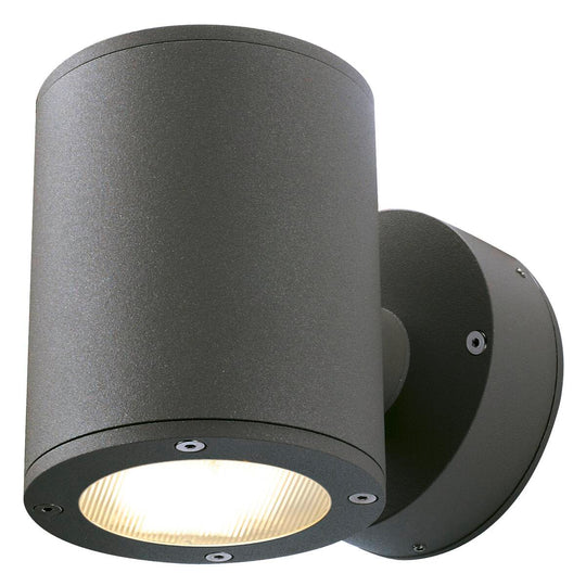 Sitra vegglampe utendørs opp/ned IP44-Utebelysning vegg opp og ned-Slv-Antrasitt-slv-230365-Lightup.no