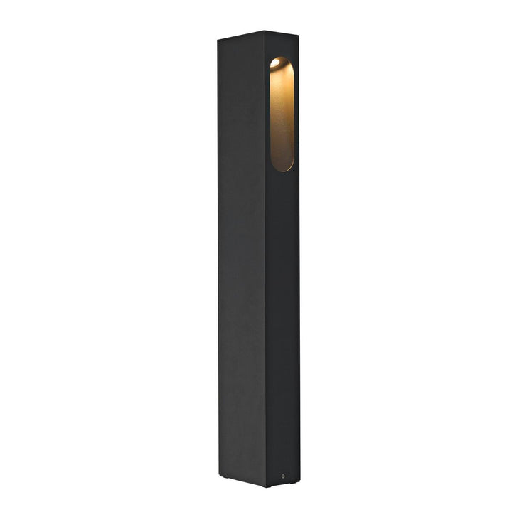 Slotbox pullert 70 cm 8W 3000 Kelvin IP44-Utebelysning pullert-Slv-Antrasitt-slv-232145-Lightup.no