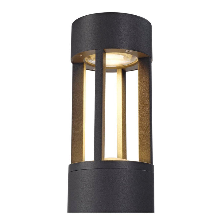 Slots pullert 66,5 cm 4,5W 3000 Kelvin IP44-Utebelysning pullert-Slv-Antrasitt-slv-231455-Lightup.no