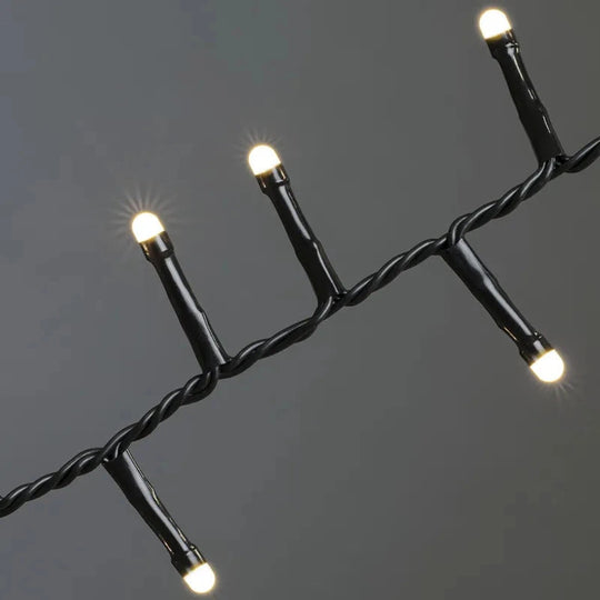 Slynge Cluster 1000 LED 27meter IP44 Frostet - Varmhvit-Julebelysning juletrelys ute-Konstsmide-3870-130-Lightup.no
