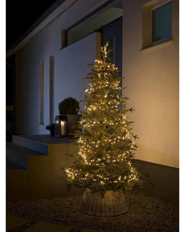Slynge Cluster 1000 LED 27meter IP44 Frostet - Varmhvit-Julebelysning juletrelys ute-Konstsmide-3870-130-Lightup.no