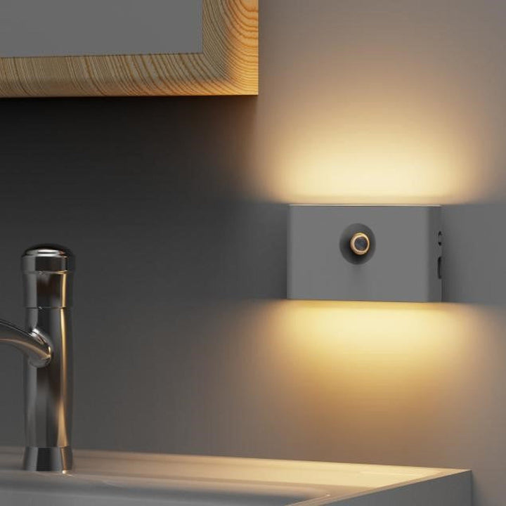 Smart Linkage nattlys m/sensor oppladbar - Hvit-Vegglamper-NorDesign-Hvit-63002706-Lightup.no