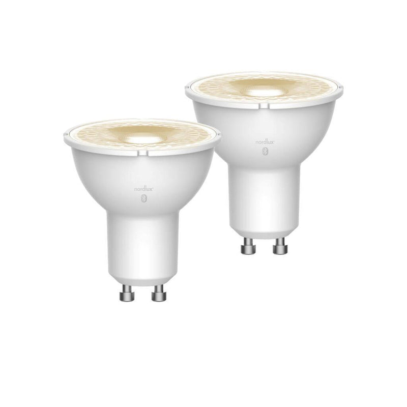 Smartpære 2 pakning GU10 4,5W-LED-pære GU10-Nordlux-2070041000-Lightup.no