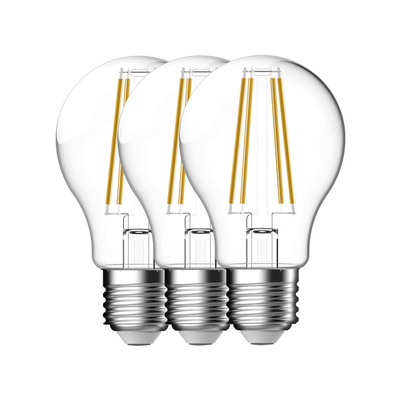 Smartpære E27 4,7W E27 2200-6500 Kelvin 600 Lumen 60 mm - 3 pakning-Smartpærer E27-Nordlux-2270012700-Lightup.no