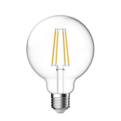 Smartpære E27 Klar filament 4,7 Watt - 95 mm-Smartpærer E27-Nordlux-2070102700-Lightup.no