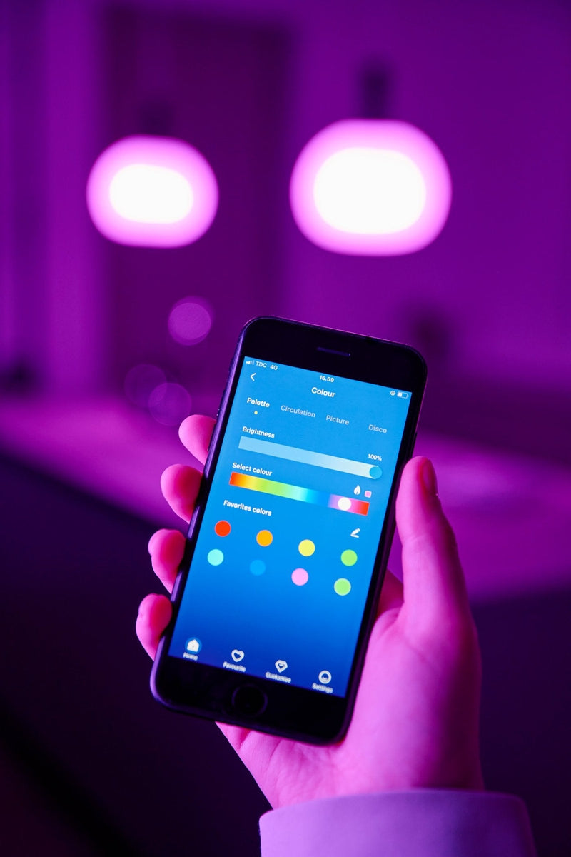 Smartpære GU10 Colour 2200-6500 Kelvin 380 Lumen 4,7W - 3 pakning-LED-pære GU10-Nordlux-2270061000-Lightup.no