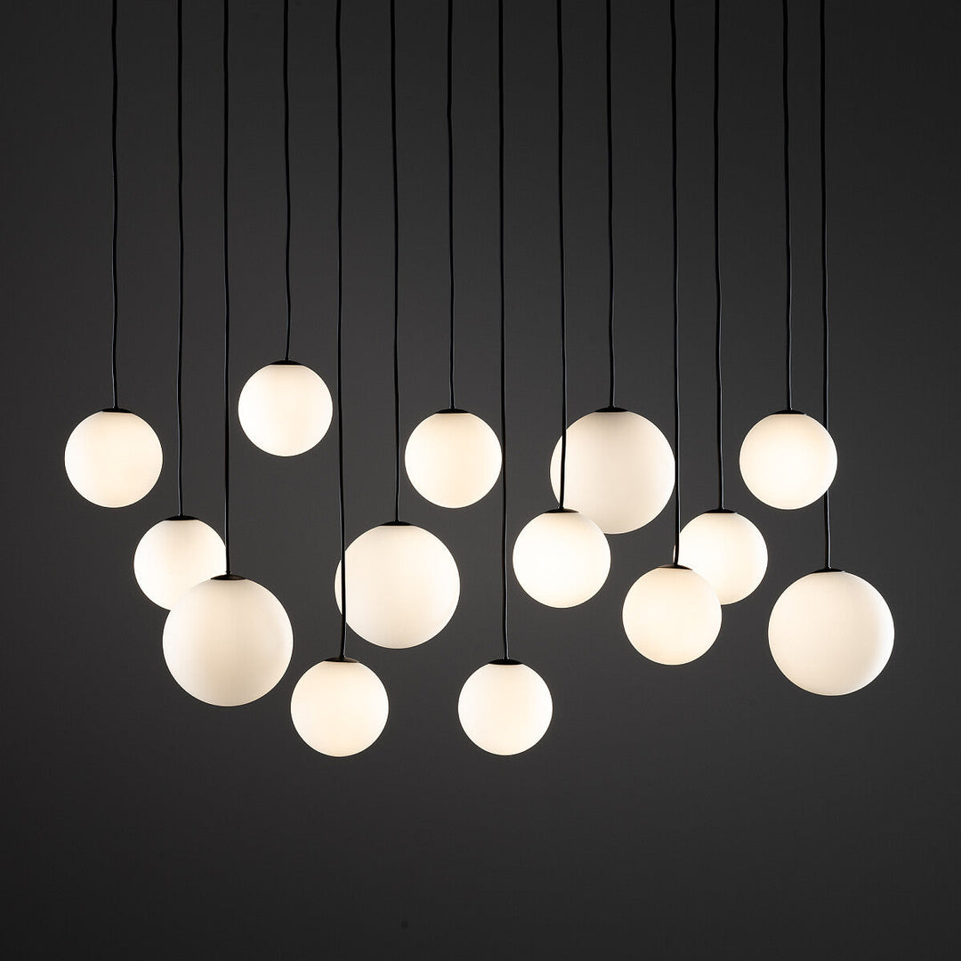 Snowball takkpendel-Takpendler-Nowodvorski-Svart / Hvit-N-11408-Lightup.no
