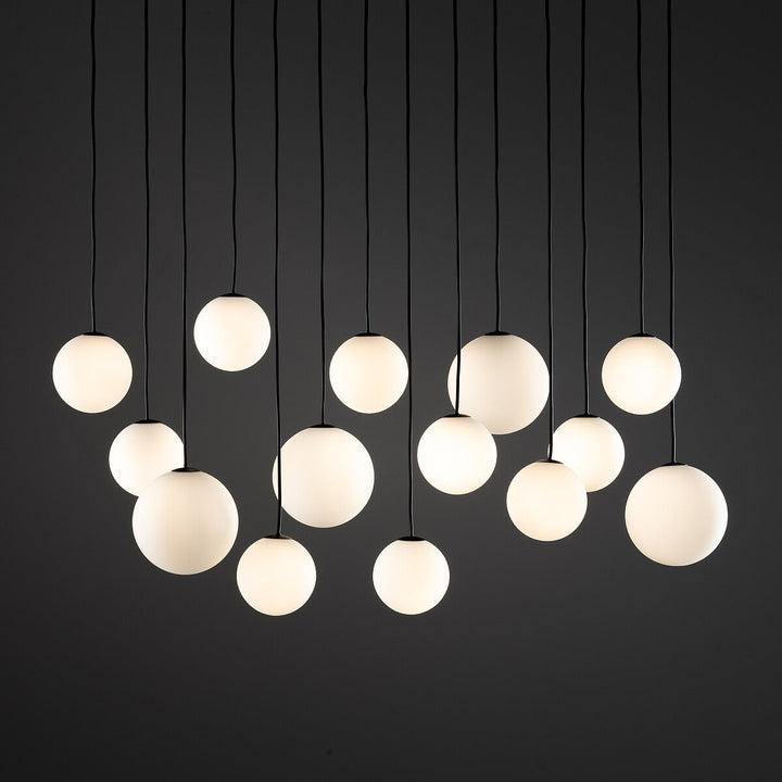 Snowball takkpendel-Takpendler-Nowodvorski-Svart / Hvit-N-11408-Lightup.no