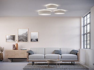 Soft plafond 60 cm-Taklamper-Belid-Grå-2153250-Lightup.no