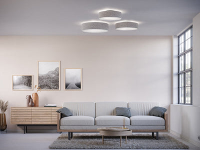 Soft plafond 60 cm-Taklamper-Belid-Grå-2153250-Lightup.no