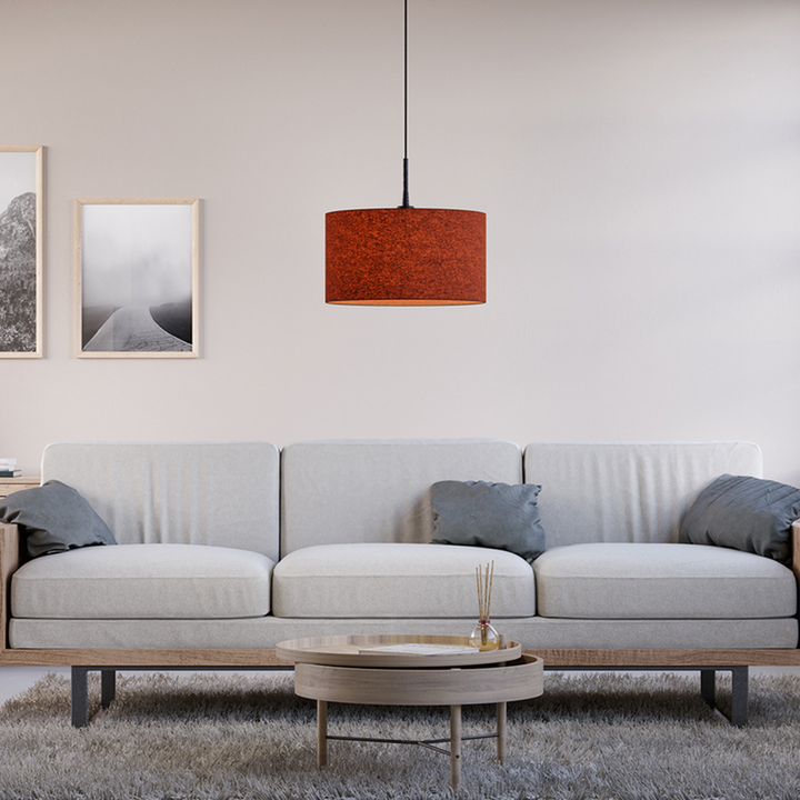 Soft takpendel 40 cm E27-Takpendler-Belid-Blå ull-1668743-Lightup.no