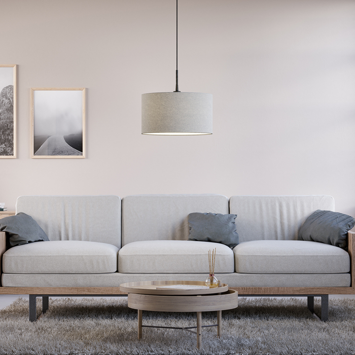 Soft takpendel 40 cm E27-Takpendler-Belid-Hvit ull-1668745-Lightup.no