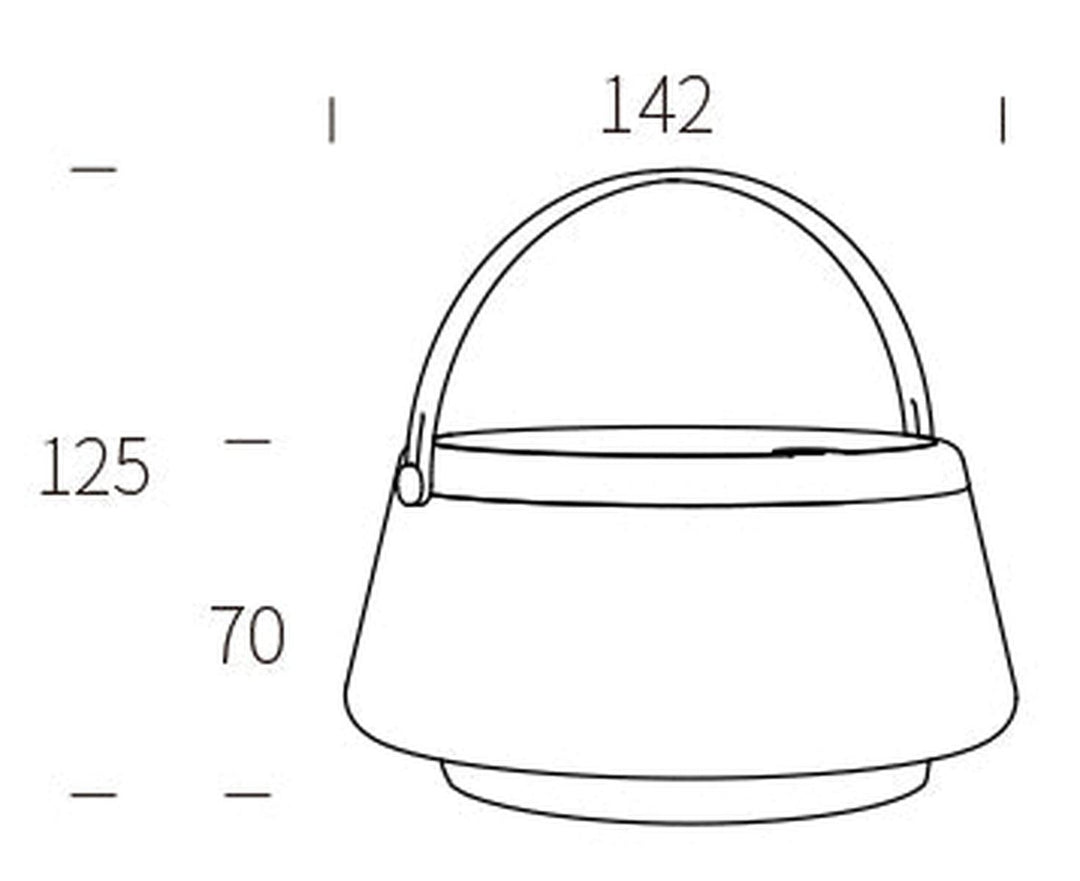 Solar bordlampe 2,2W 2700 Kelvin IP44 utendørs med solcelle-Utebelysning Hagebelysning-NorDesign-Hvit-402112022-Lightup.no