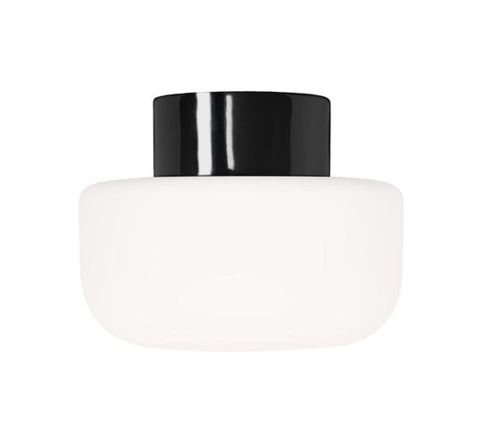 Solenne 210/165 tak/vegglampe IP44 10W 3000K-Taklamper-Ifø Electric-Svart-8440-800-16-Lightup.no