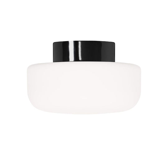 Solenne 250/156 tak/vegglampe IP44 10W 3000K-Taklamper-Ifø Electric-Svart-8441-800-16-Lightup.no