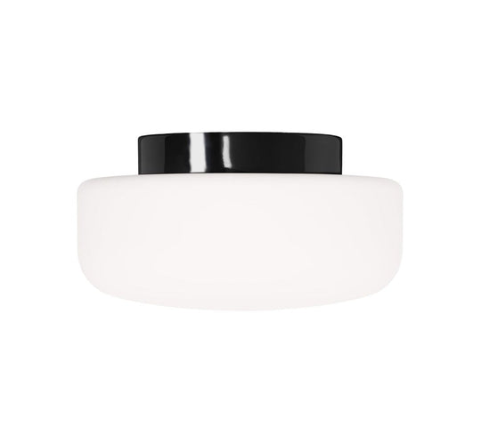 Solenne 320/173 tak/vegglampe IP44 12W 3000 Kelvin-Taklamper-Ifø Electric-Svart-8442-800-16-Lightup.no