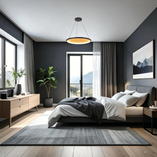 Sonara takpendel 50 cm 2700 kelvin 20W - Dimbar-Takpendler-NorDesign-Svart-379050205-Lightup.no